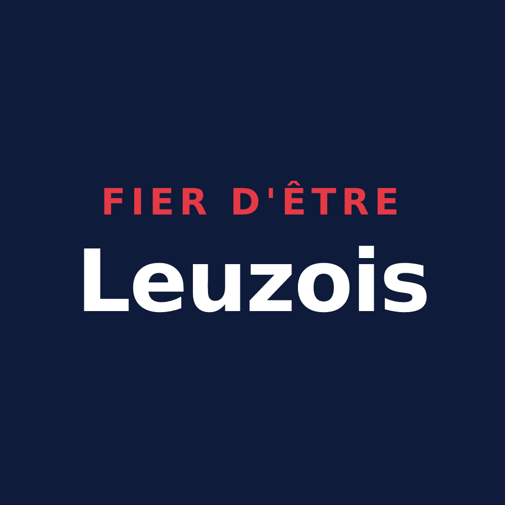 T-shirt « Fier d'être Leuzois » — design pour Leuze