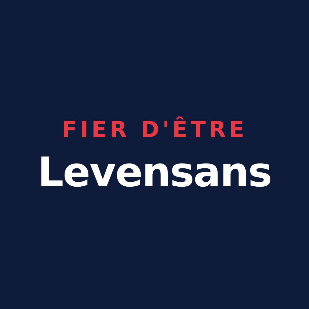 T-shirt « Fier d'être Levensans » — design pour Levens