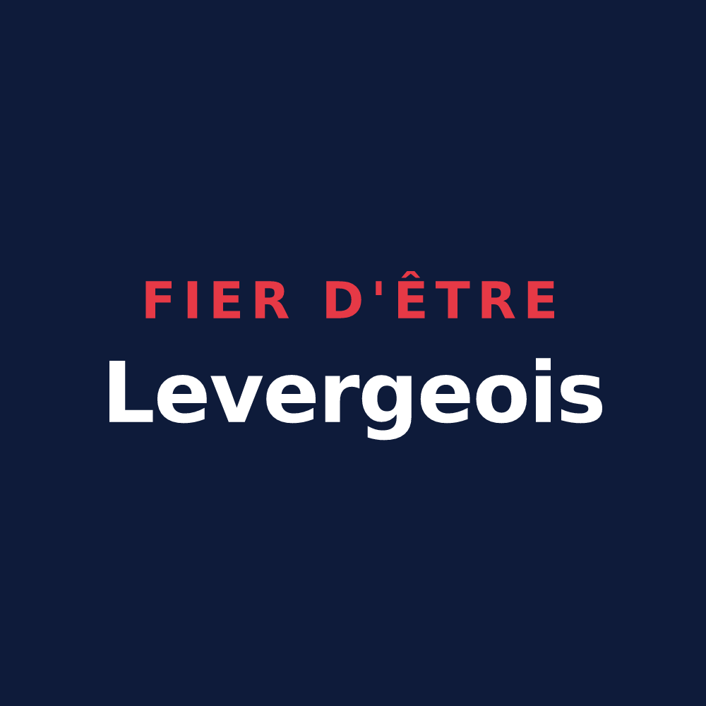 T-shirt « Fier d'être Levergeois » — design pour Levergies