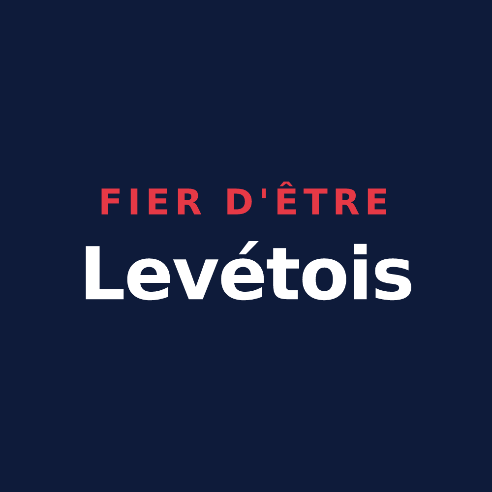 T-shirt « Fier d'être Levétois » — design pour Levet