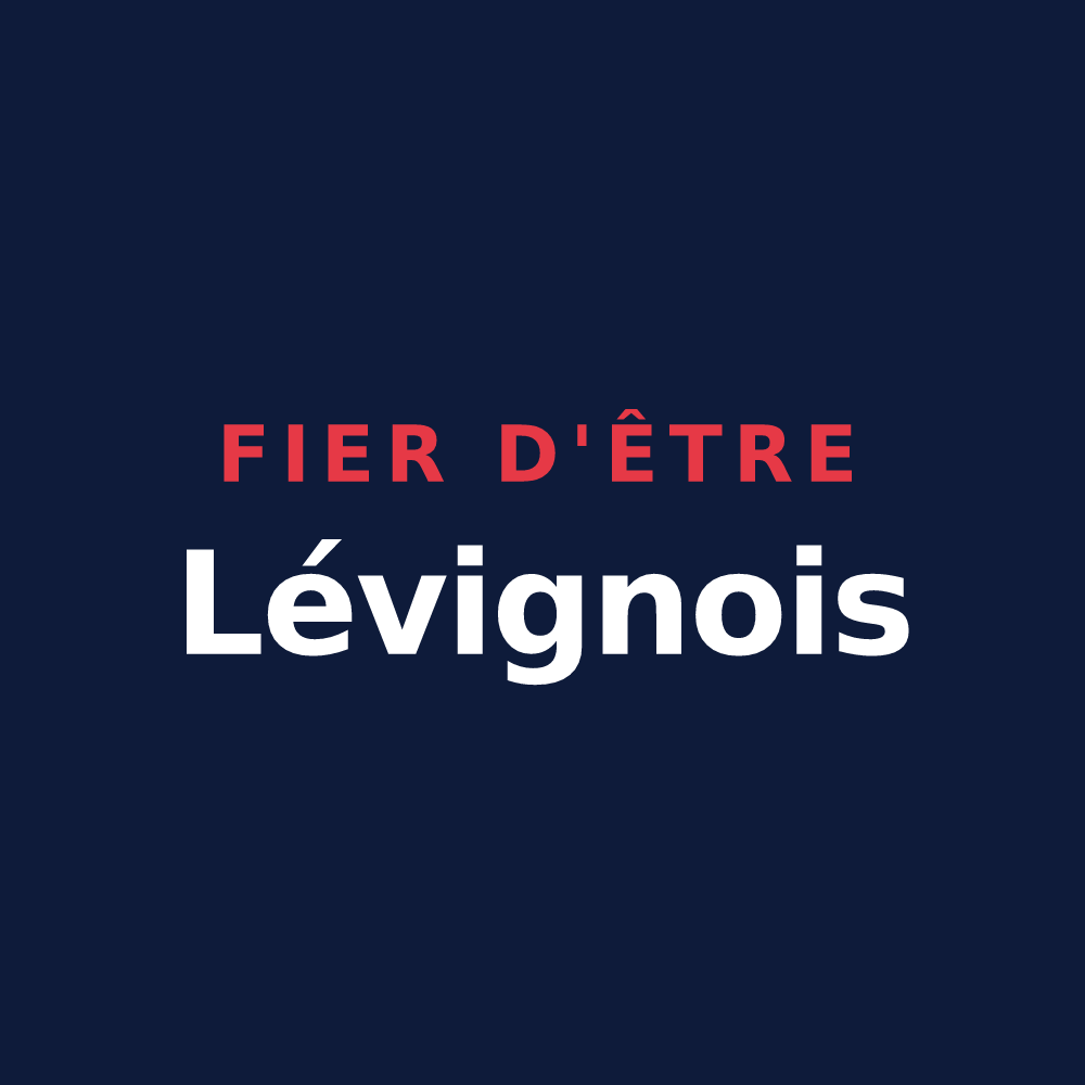 T-shirt « Fier d'être Lévignois » — design pour Lévigny