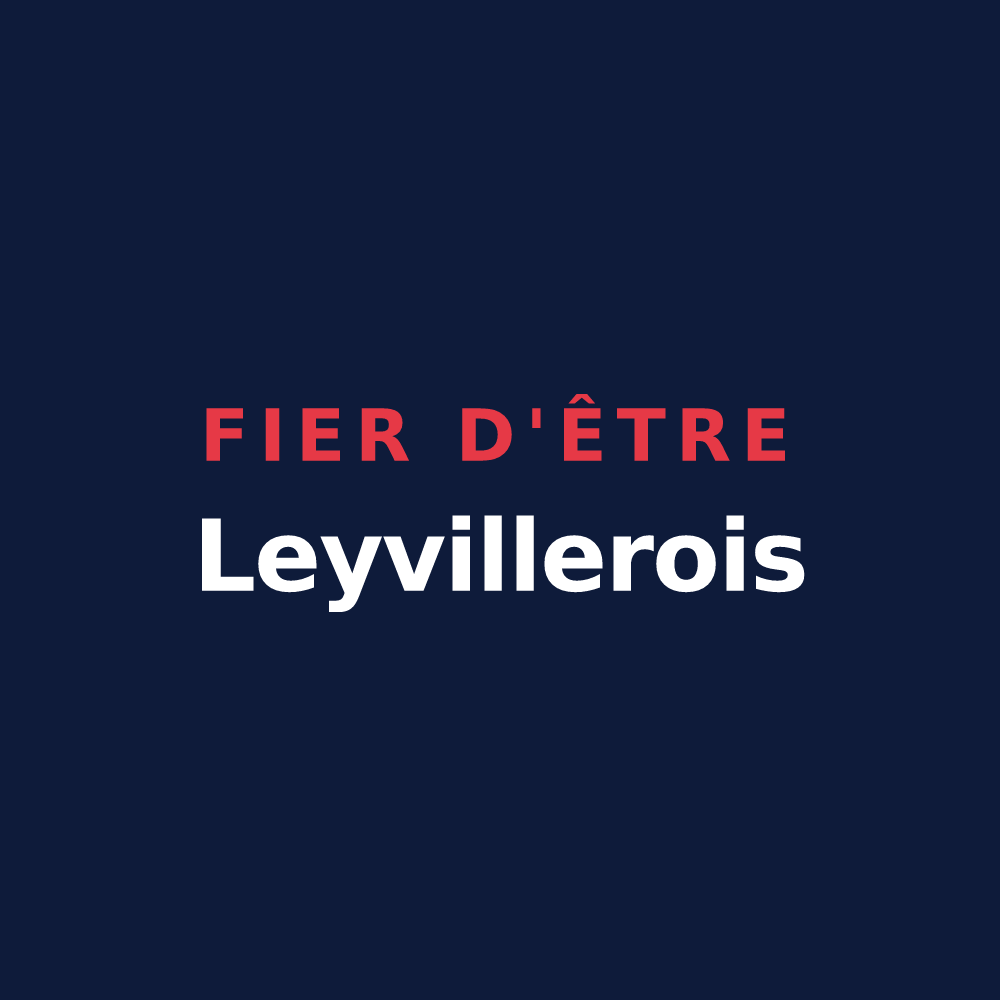 T-shirt « Fier d'être Leyvillerois » — design pour Leyviller