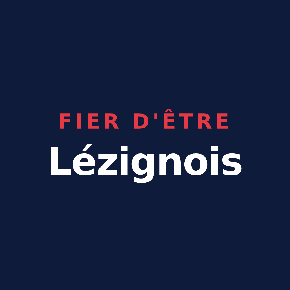 T-shirt « Fier d'être Lézignois » — design pour Lézigneux