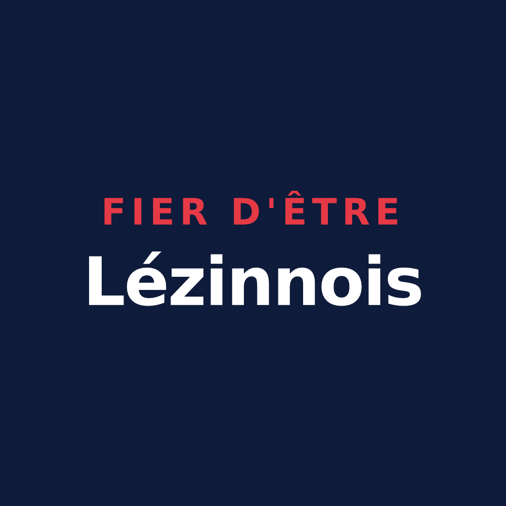 T-shirt « Fier d'être Lézinnois » — design pour Lézinnes