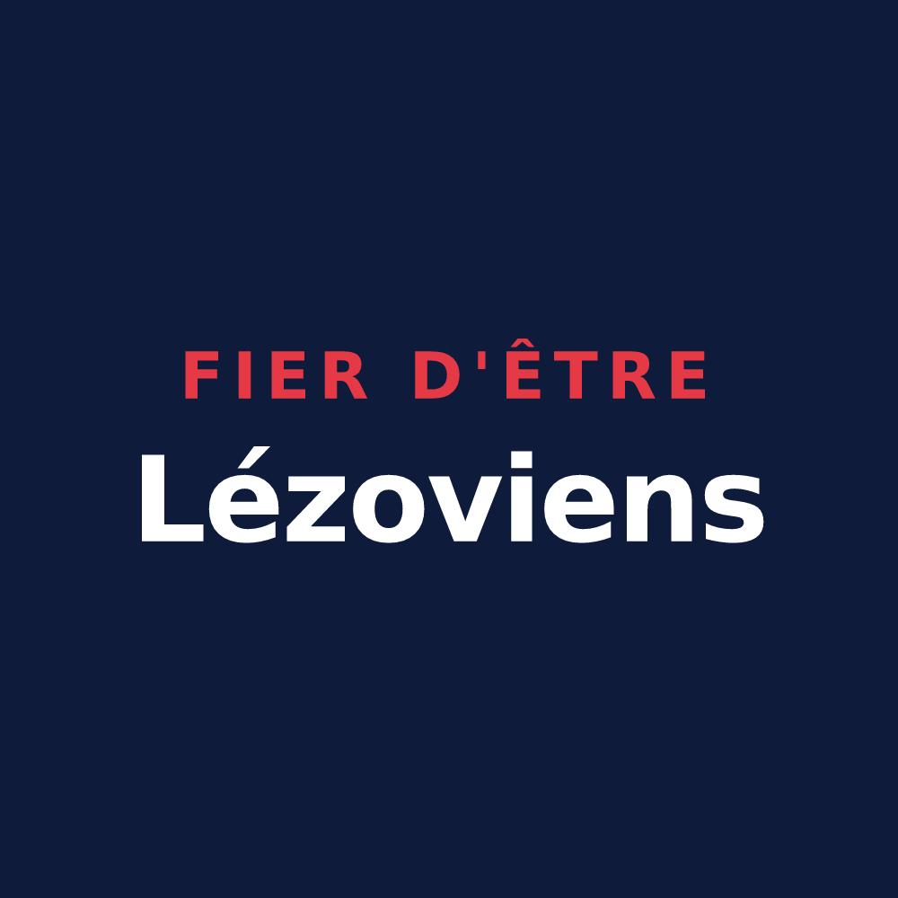 T-shirt « Fier d'être Lézoviens » — design pour Lezoux