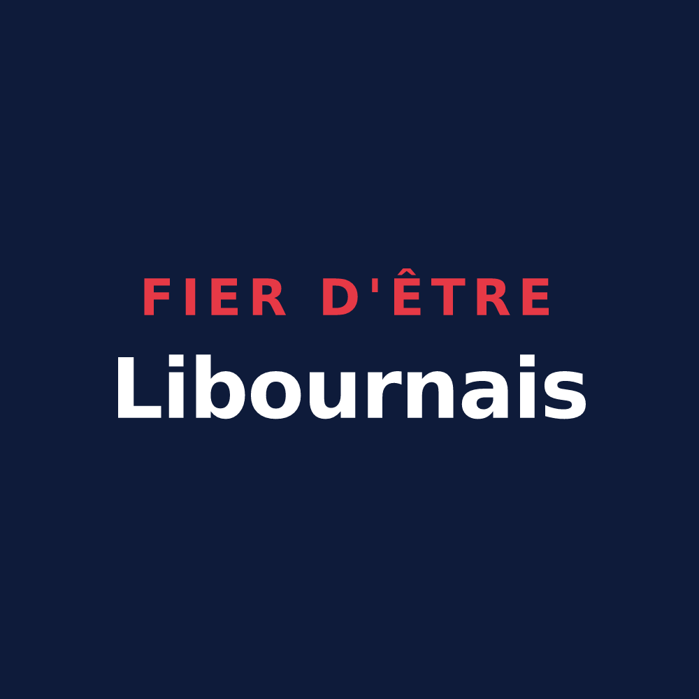 T-shirt « Fier d'être Libournais » — design pour Libourne