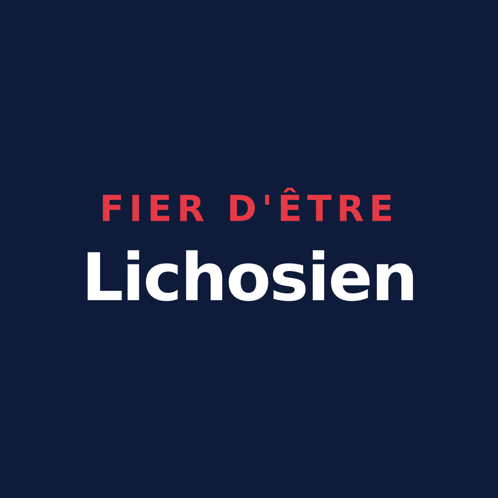 T-shirt « Fier d'être Lichosien » — design pour Lichos