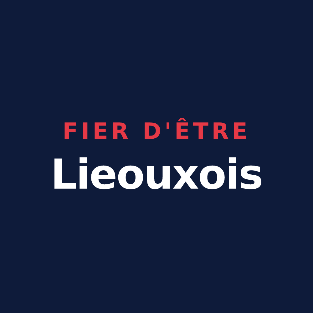 T-shirt « Fier d'être Lieouxois » — design pour Lieoux