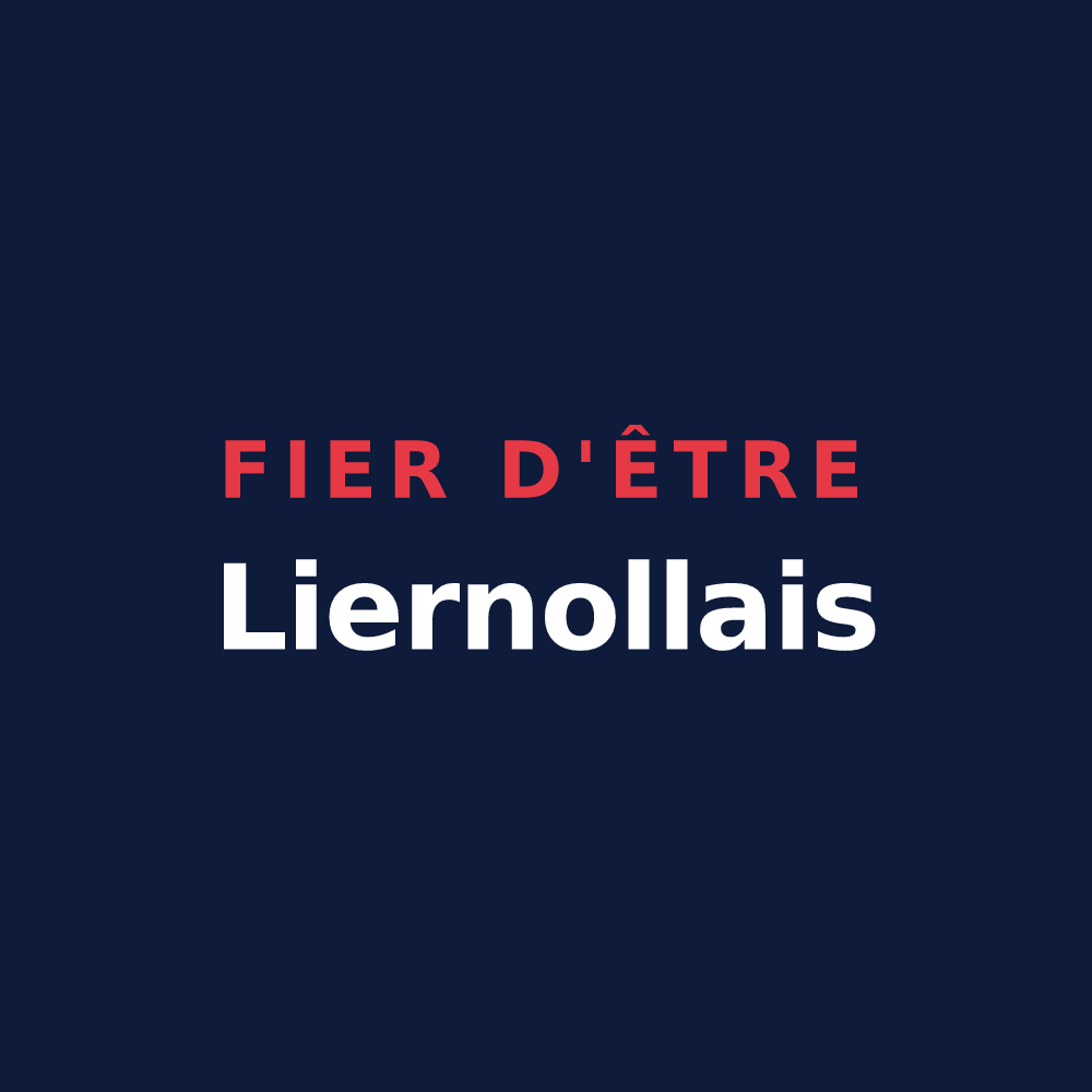 T-shirt « Fier d'être Liernollais » — design pour Liernolles