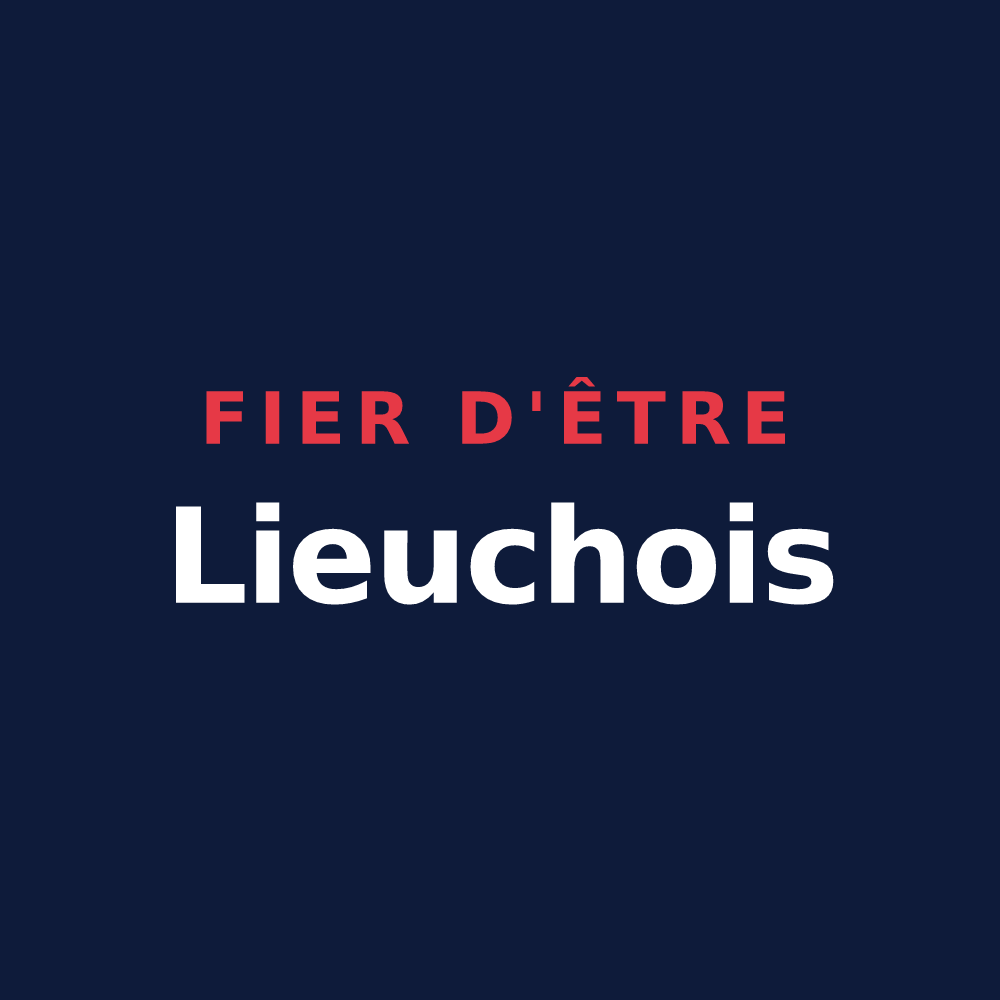 T-shirt « Fier d'être Lieuchois » — design pour Lieuche