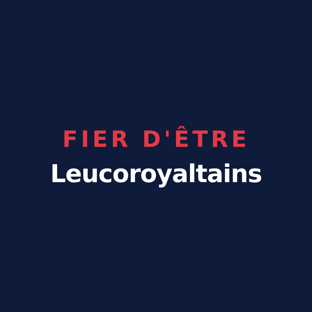 T-shirt « Fier d'être Leucoroyaltains » — design pour Lieurey