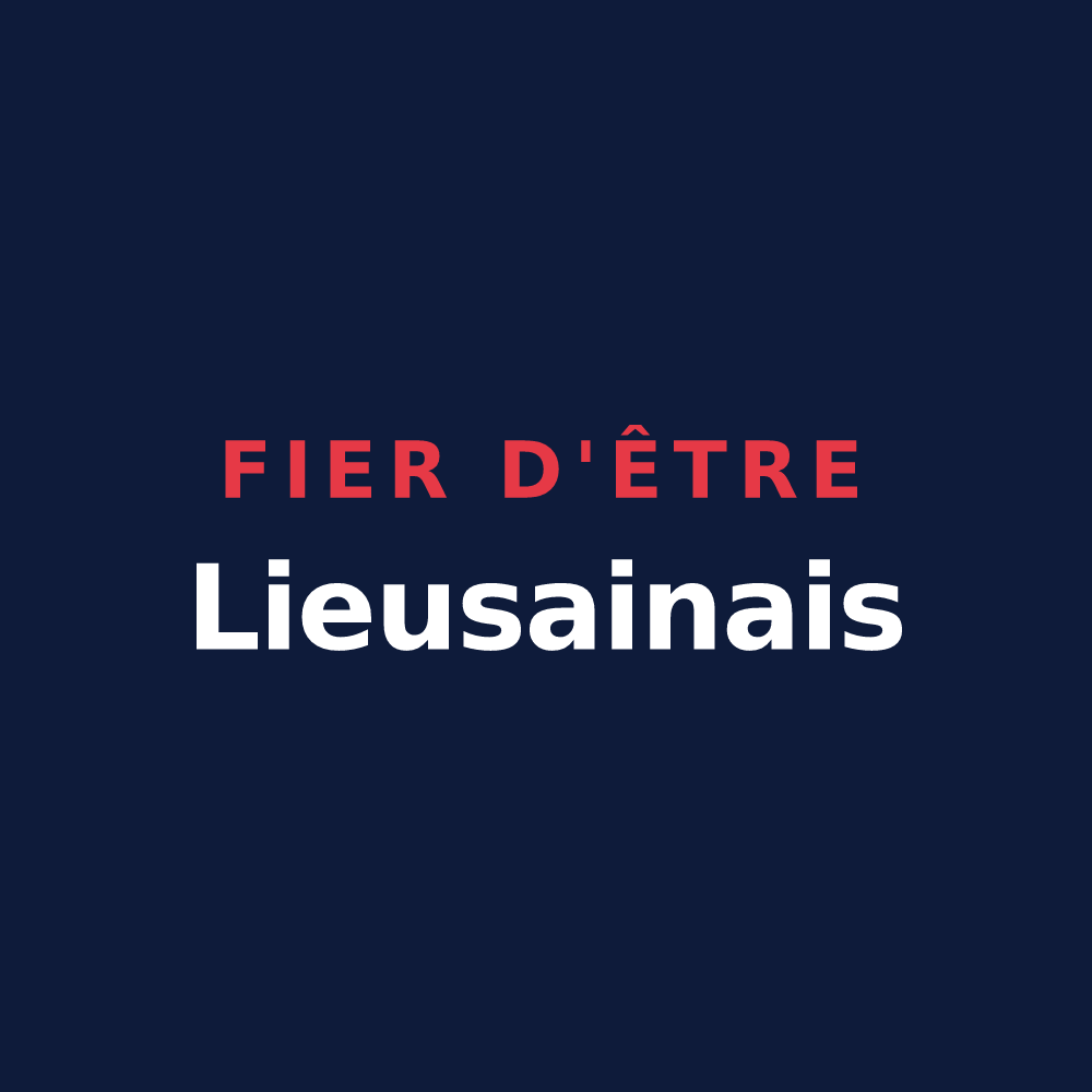 T-shirt « Fier d'être Lieusainais » — design pour Lieusaint