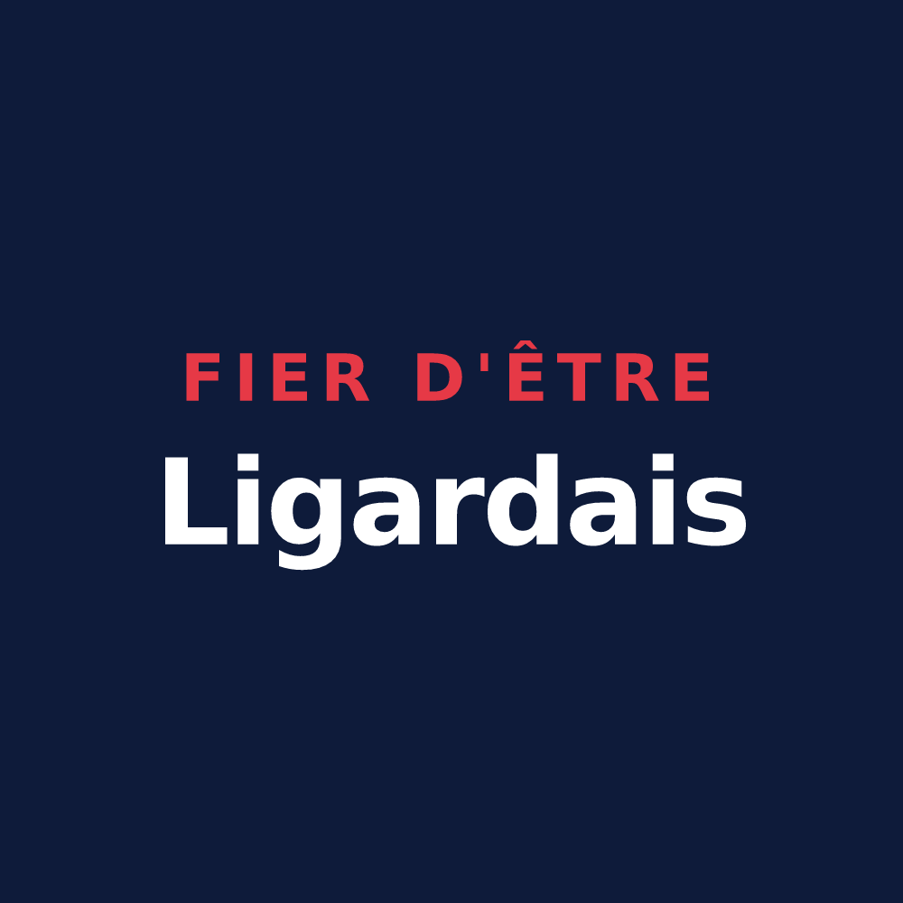 T-shirt « Fier d'être Ligardais » — design pour Ligardes