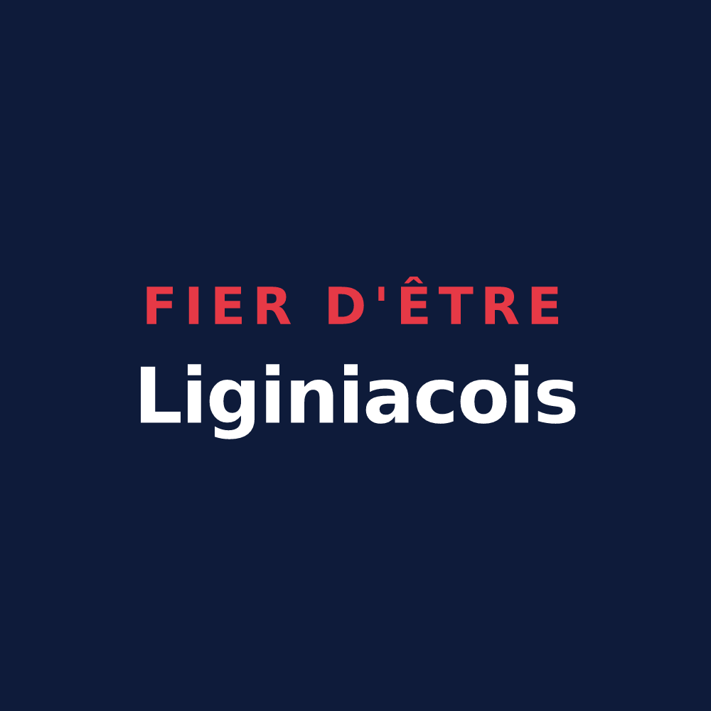 T-shirt « Fier d'être Liginiacois » — design pour Liginiac
