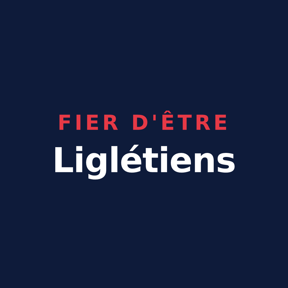 T-shirt « Fier d'être Liglétiens » — design pour Liglet