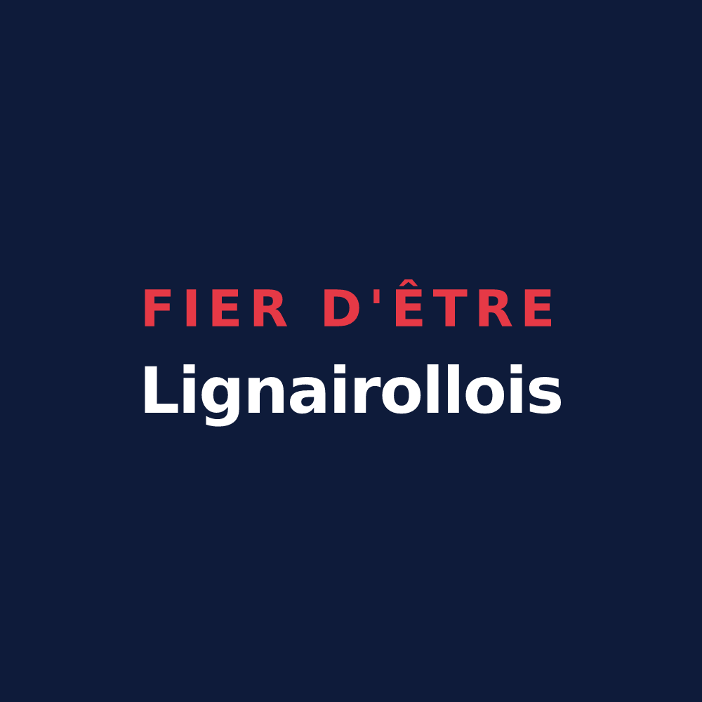 T-shirt « Fier d'être Lignairollois » — design pour Lignairolles