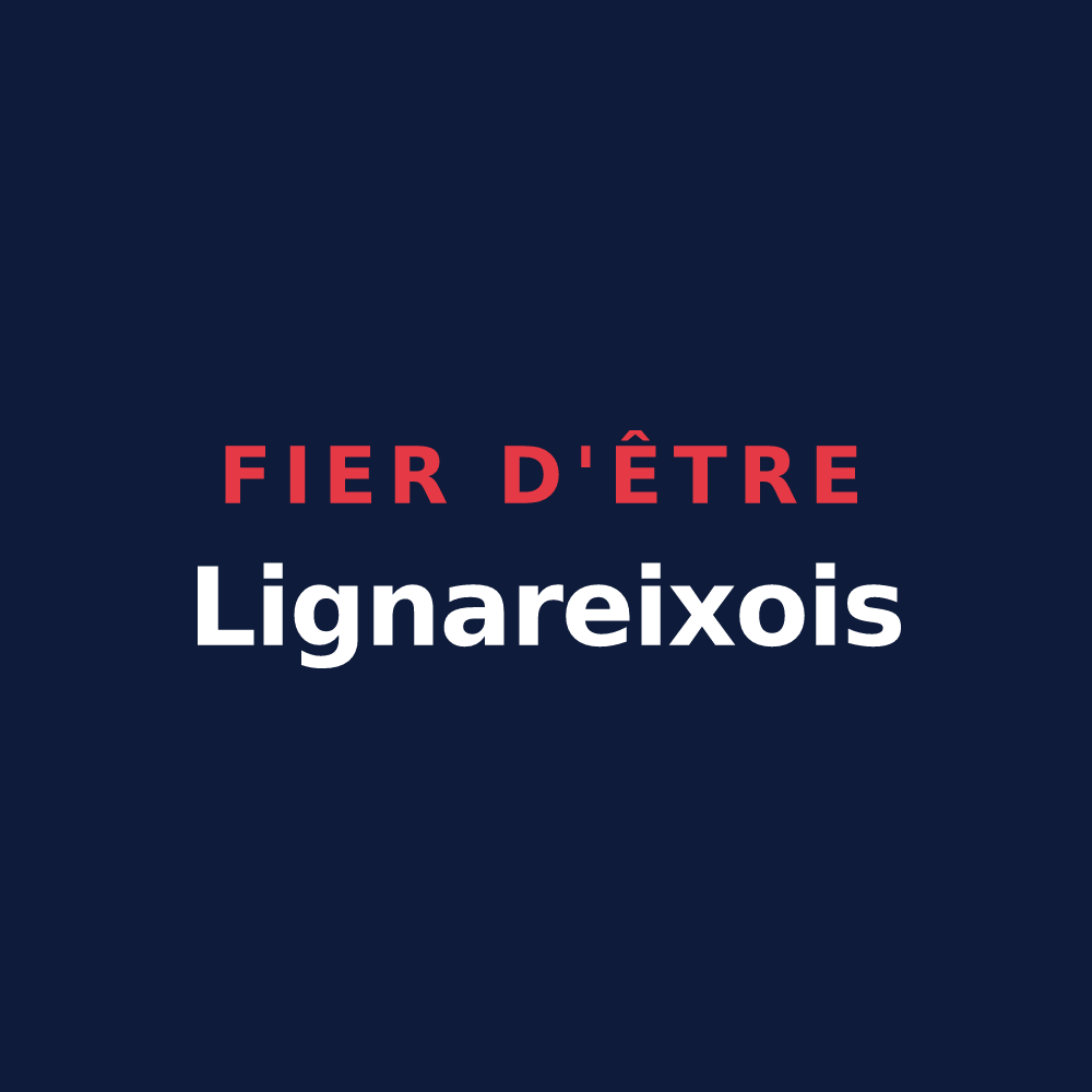 T-shirt « Fier d'être Lignareixois » — design pour Lignareix