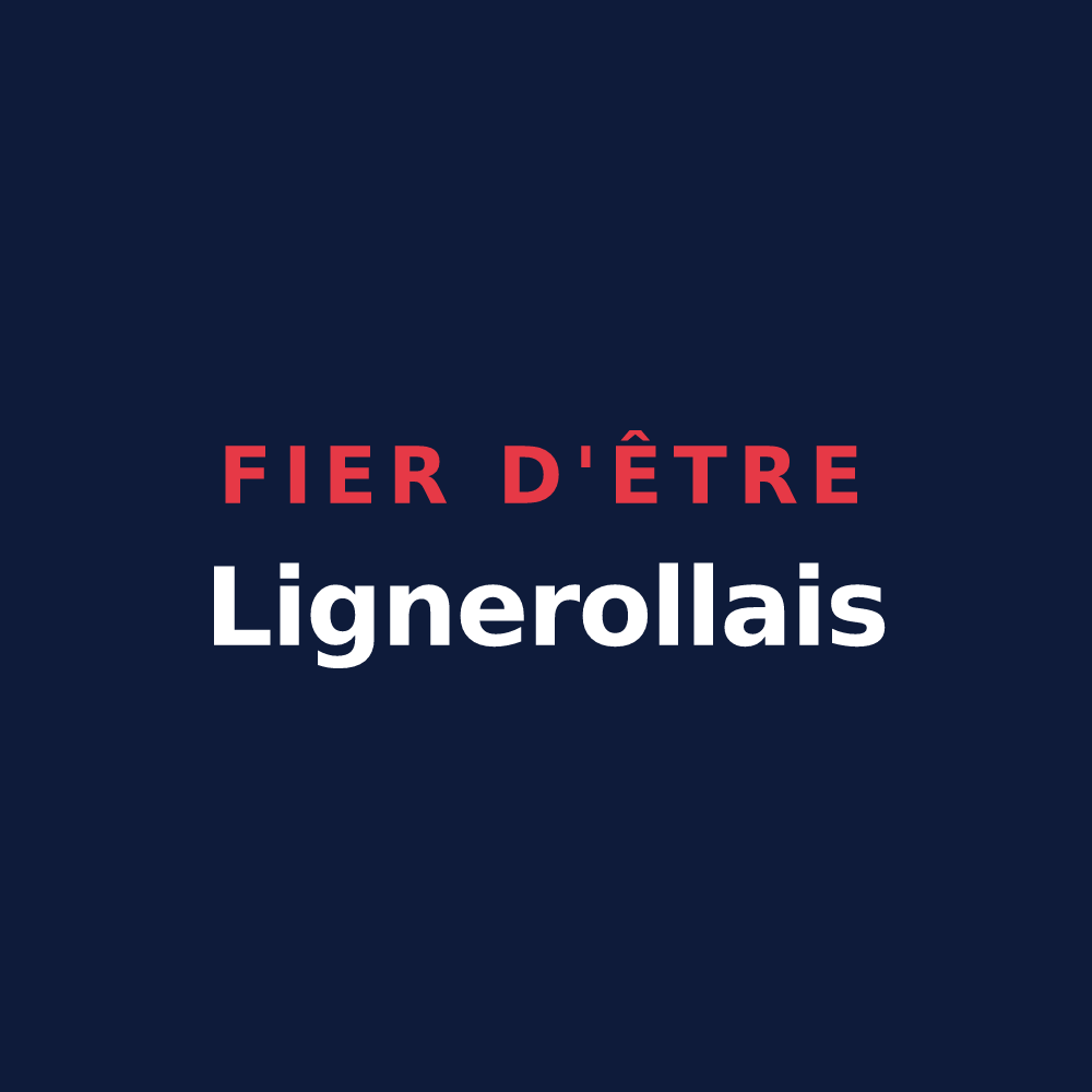 T-shirt « Fier d'être Lignerollais » — design pour Lignerolles