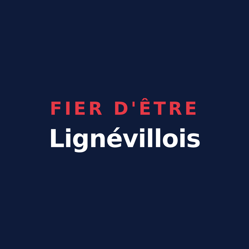 T-shirt « Fier d'être Lignévillois » — design pour Lignéville