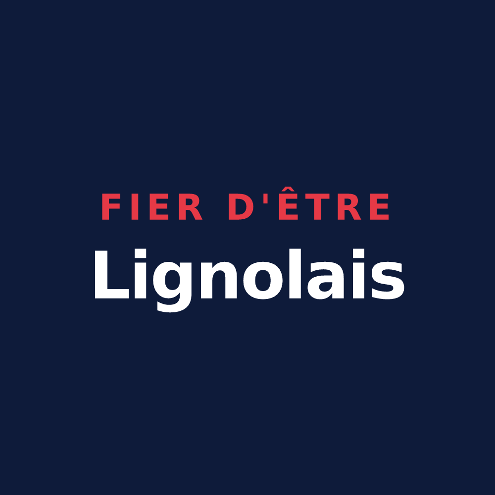 T-shirt « Fier d'être Lignolais » — design pour Lignol