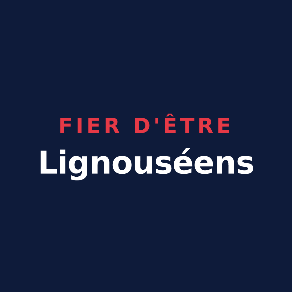T-shirt « Fier d'être Lignouséens » — design pour Lignou