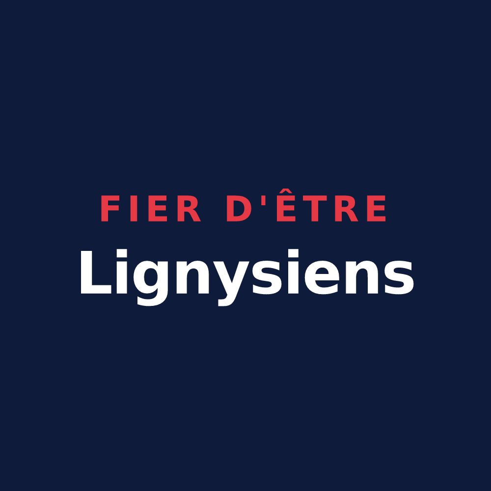 T-shirt « Fier d'être Lignysiens » — design pour Ligny-en-Cambrésis