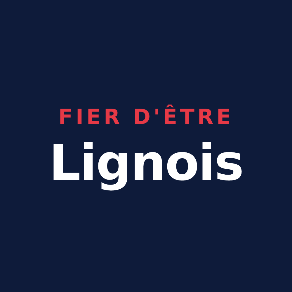 T-shirt « Fier d'être Lignois » — design pour Ligny-le-Ribault