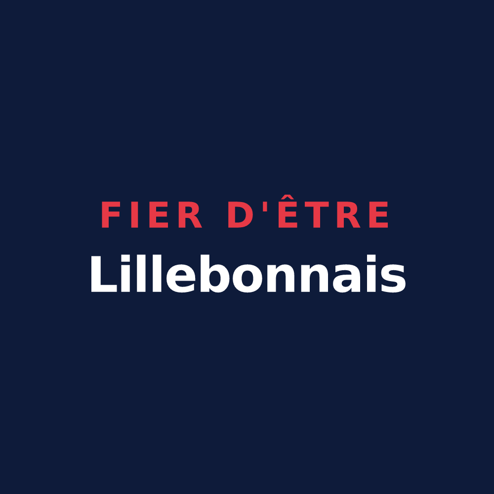 T-shirt « Fier d'être Lillebonnais » — design pour Lillebonne