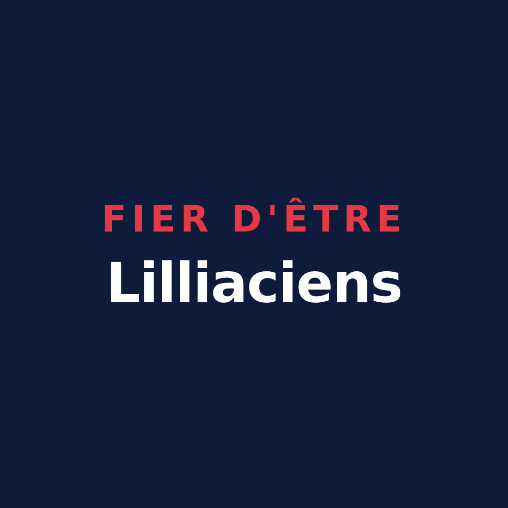 T-shirt « Fier d'être Lilliaciens » — design pour Lilly