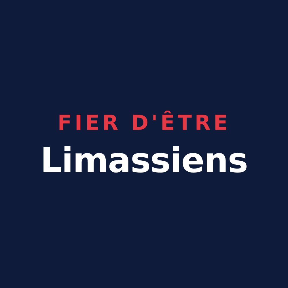 T-shirt « Fier d'être Limassiens » — design pour Limas