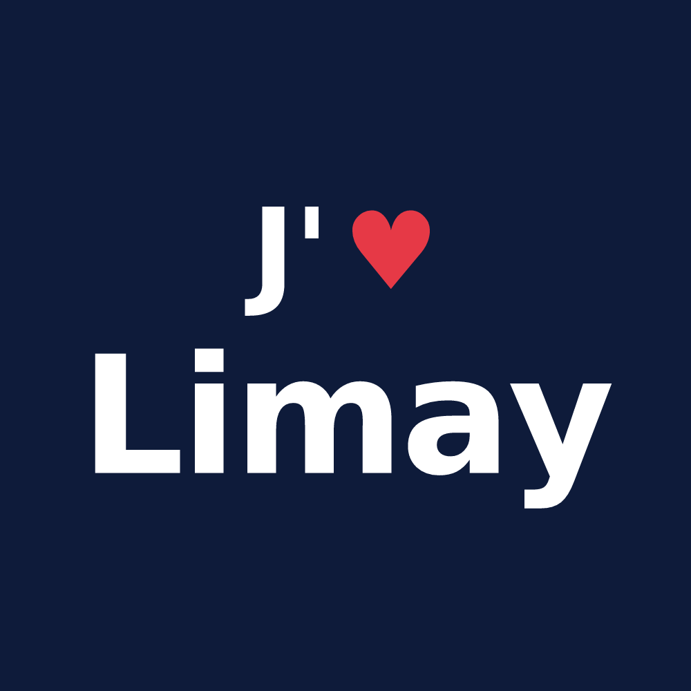 T-shirt personnalisé Limay — design J'aime Limay