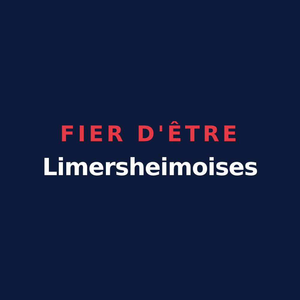 T-shirt « Fier d'être Limersheimoises » — design pour Limersheim
