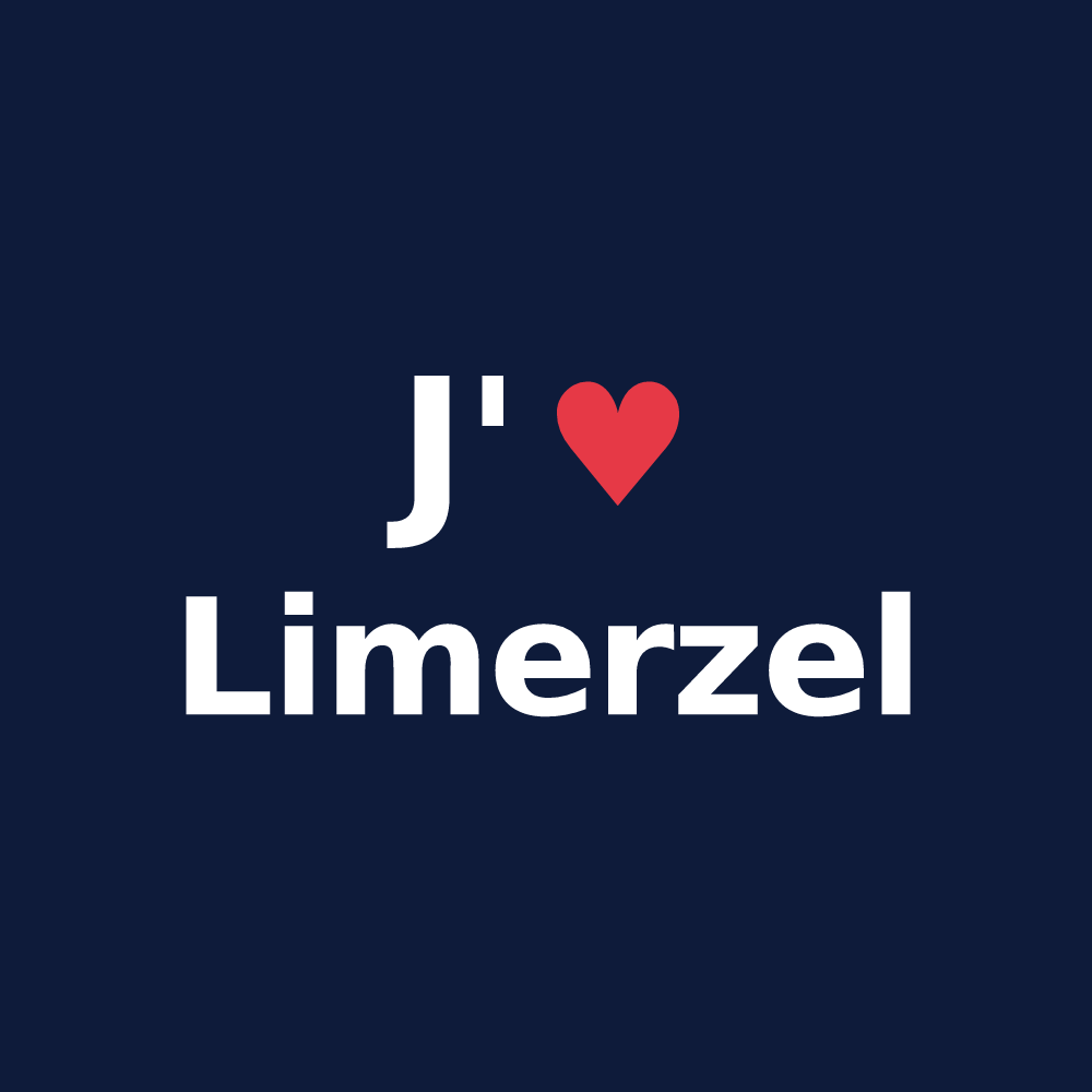 T-shirt personnalisé Limerzel — design J'aime Limerzel