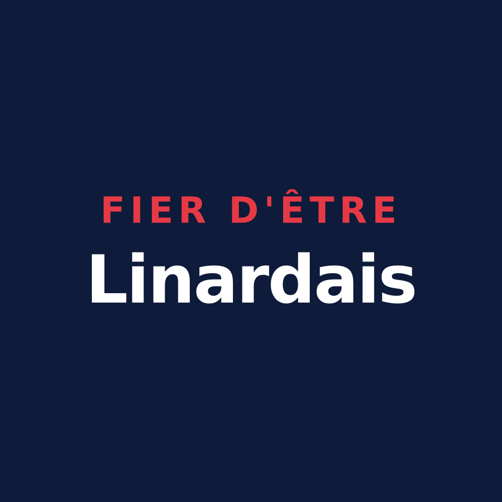 T-shirt « Fier d'être Linardais » — design pour Linards