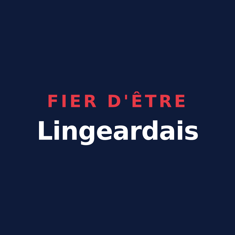 T-shirt « Fier d'être Lingeardais » — design pour Lingeard