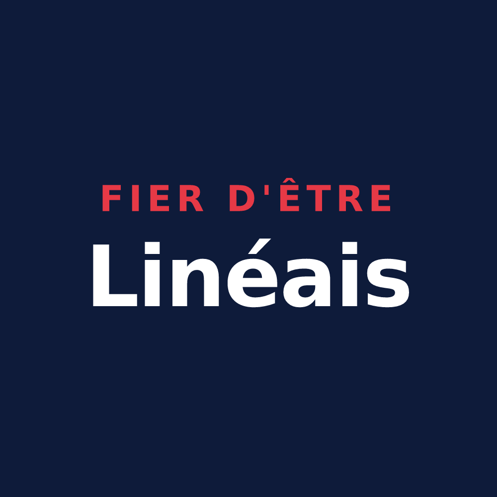 T-shirt « Fier d'être Linéais » — design pour Liniez