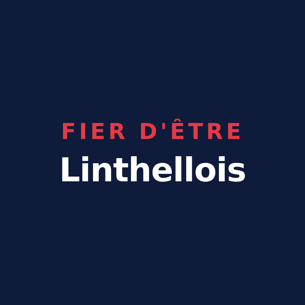 T-shirt « Fier d'être Linthellois » — design pour Linthelles