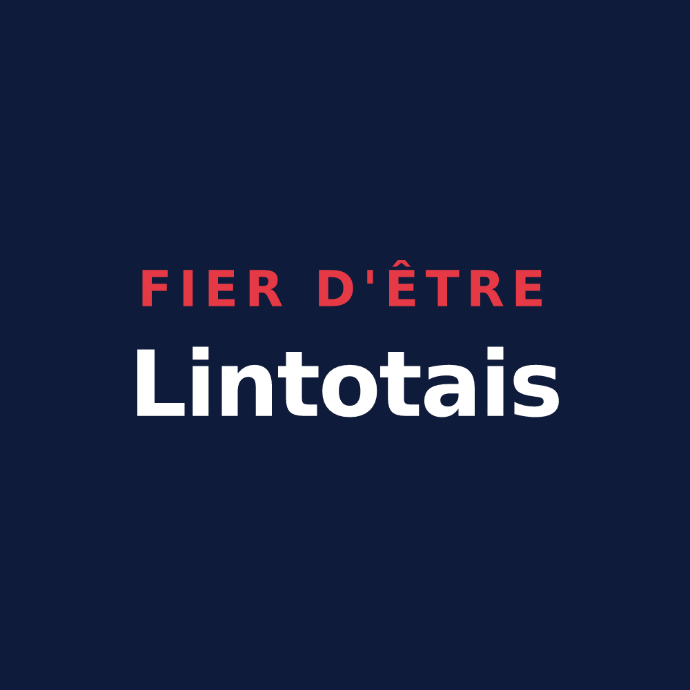 T-shirt « Fier d'être Lintotais » — design pour Lintot-les-Bois
