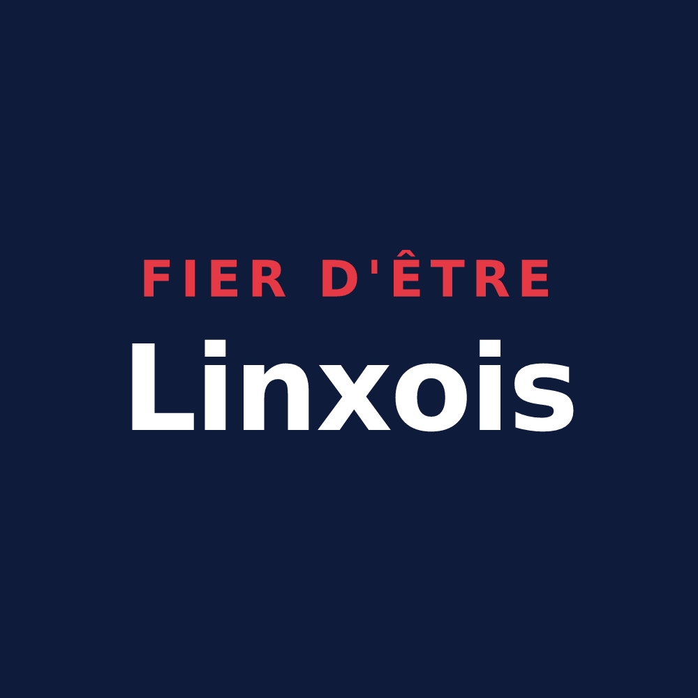 T-shirt « Fier d'être Linxois » — design pour Linxe