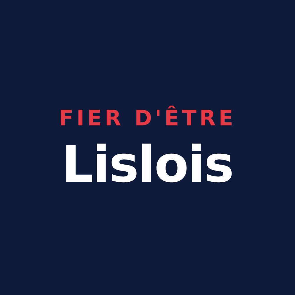 T-shirt « Fier d'être Lislois » — design pour Lisle-sur-Tarn