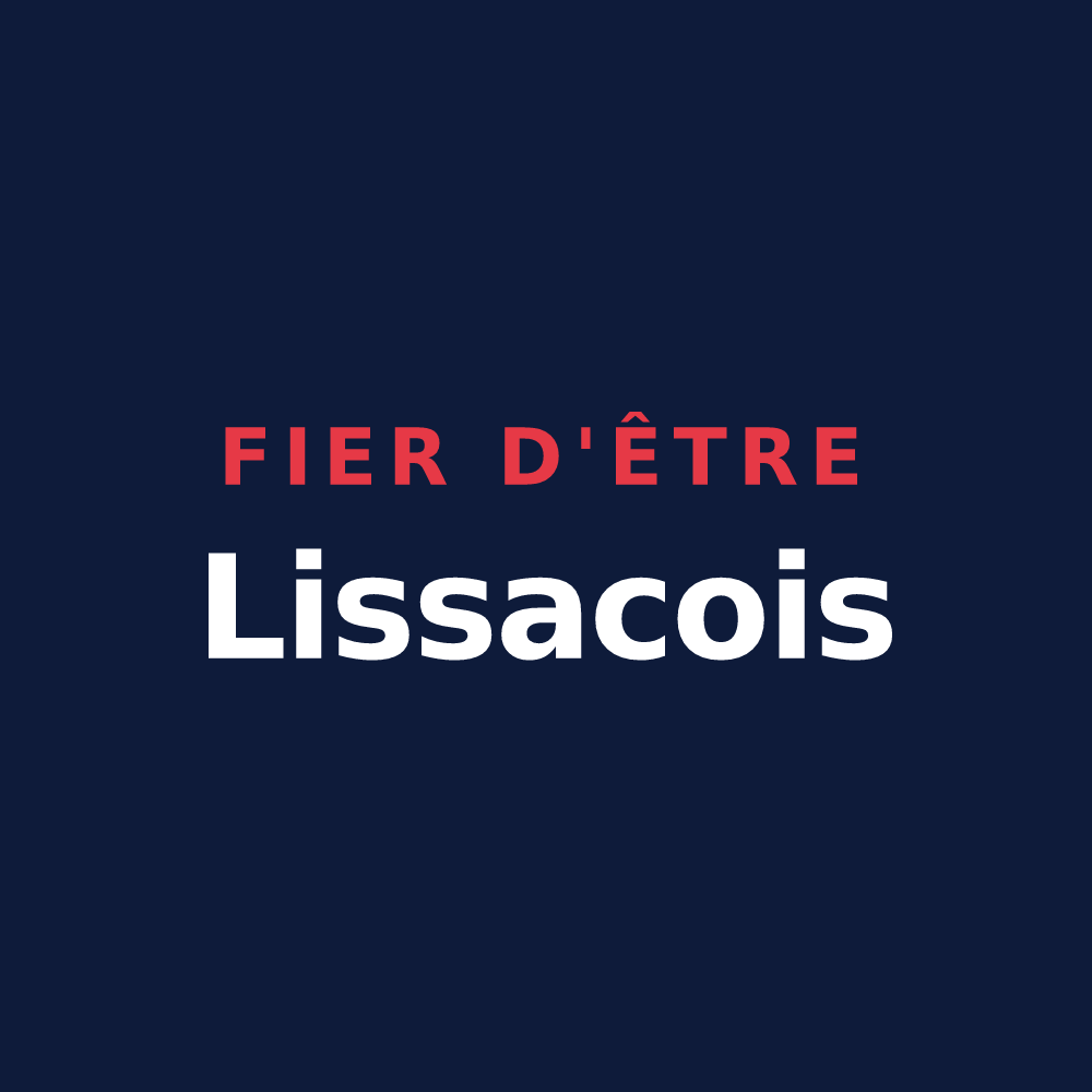 T-shirt « Fier d'être Lissacois » — design pour Lissac