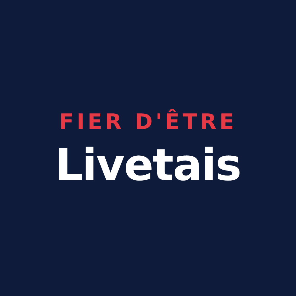 T-shirt « Fier d'être Livetais » — design pour Livet-sur-Authou