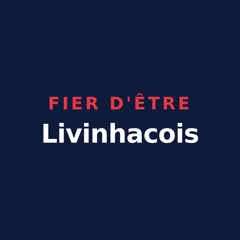 T-shirt « Fier d'être Livinhacois » — design pour Livinhac-le-Haut