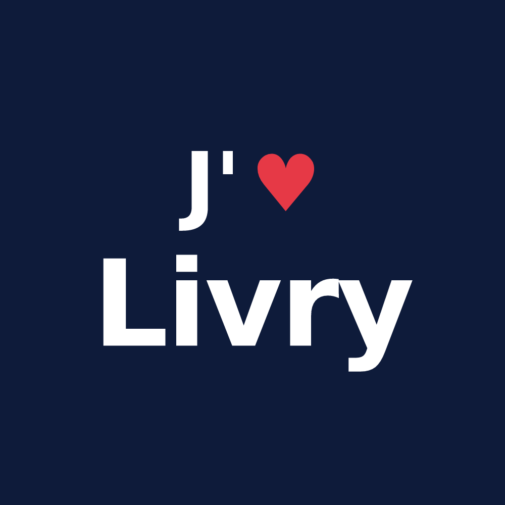 T-shirt personnalisé Livry — design J'aime Livry