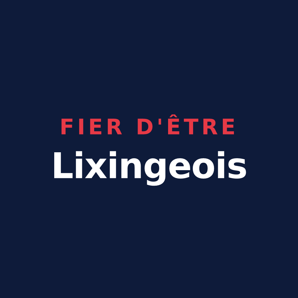 T-shirt « Fier d'être Lixingeois » — design pour Lixing-lès-Saint-Avold