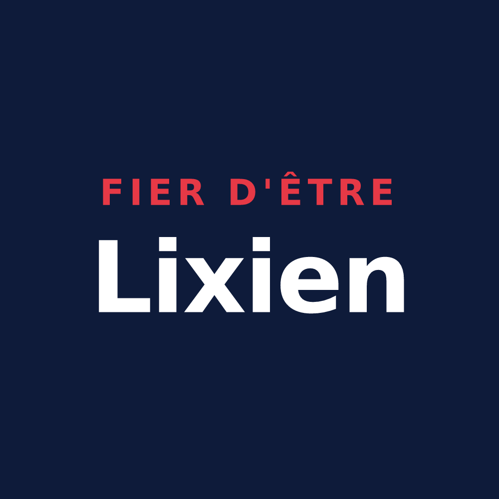 T-shirt « Fier d'être Lixien » — design pour Lixy