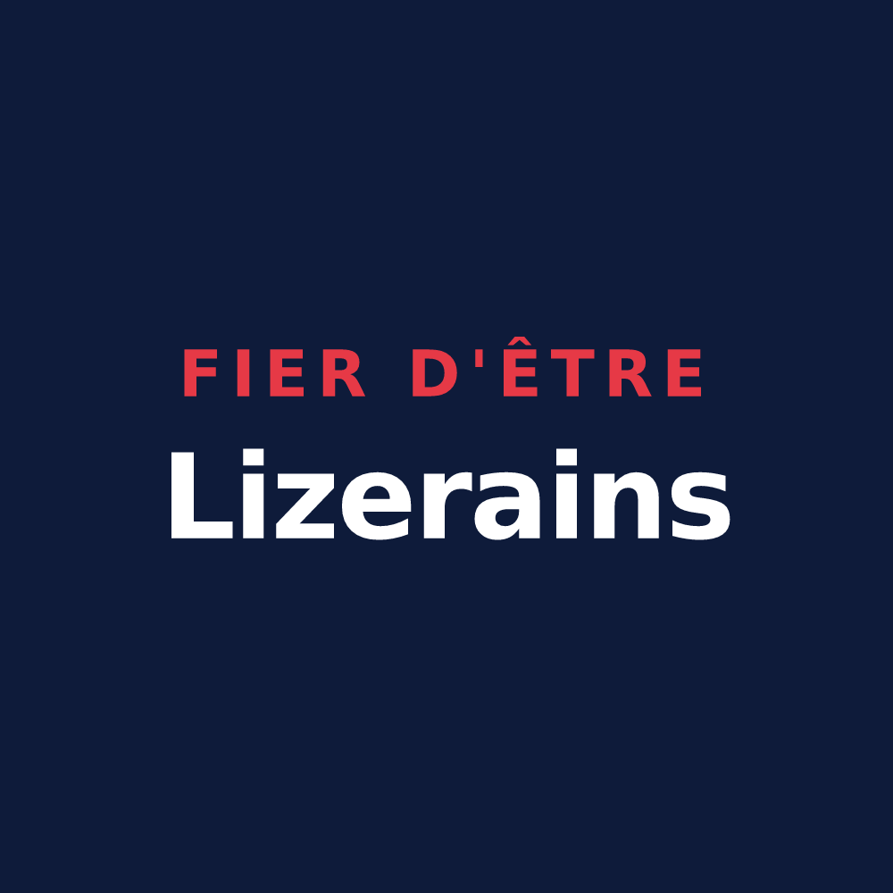 T-shirt « Fier d'être Lizerains » — design pour Lizeray