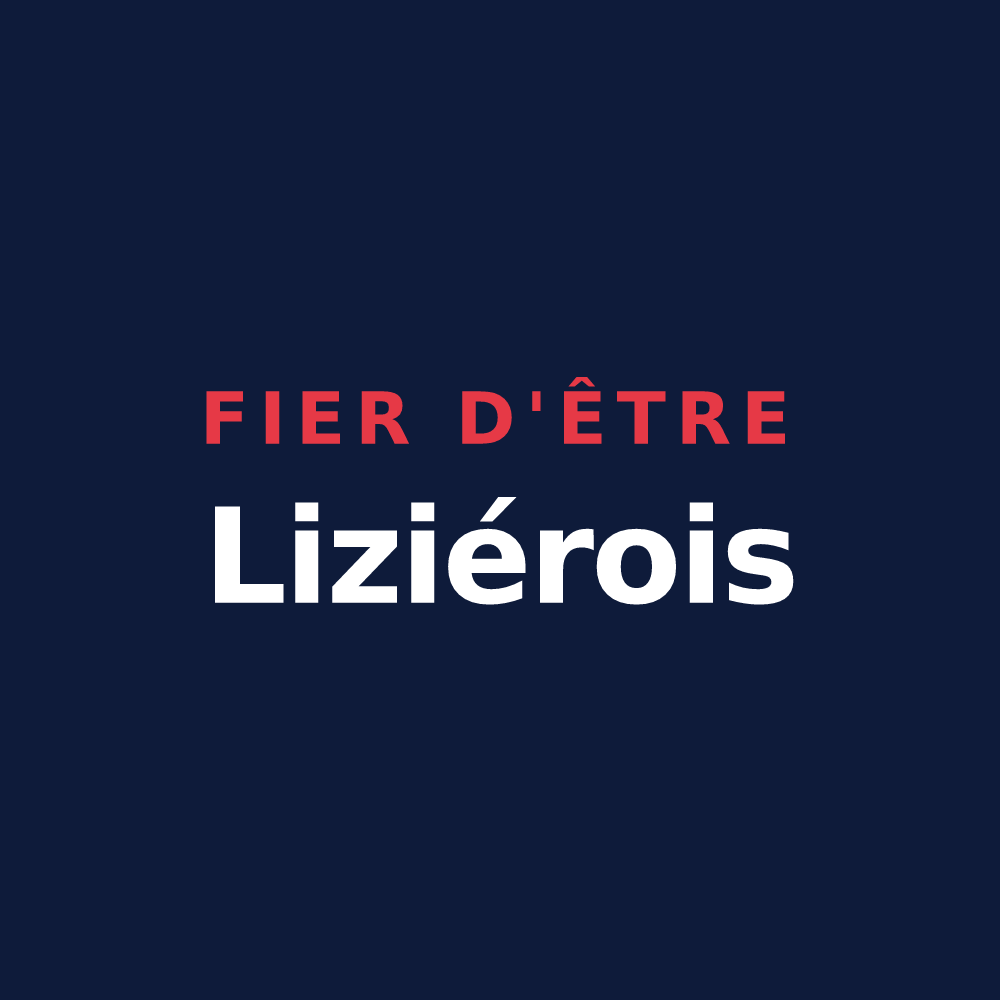 T-shirt « Fier d'être Liziérois » — design pour Lizières