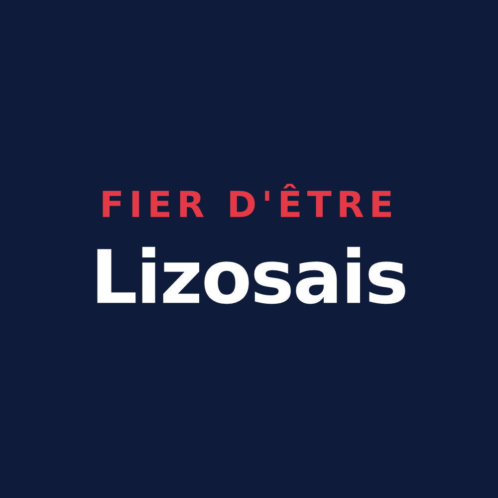 T-shirt « Fier d'être Lizosais » — design pour Lizos