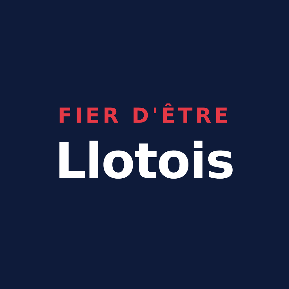 T-shirt « Fier d'être Llotois » — design pour Llo